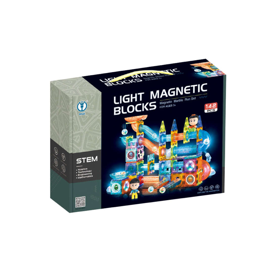 Tobogán Magnético con Iluminación (142 pcs)1