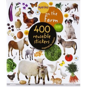Libro Eyelike Stickers: En la Granja1