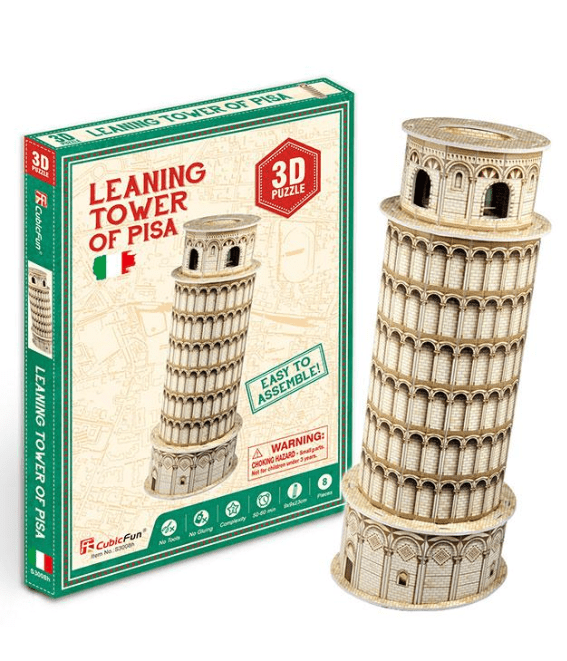 Torre de Pisa - Puzzle 3D1