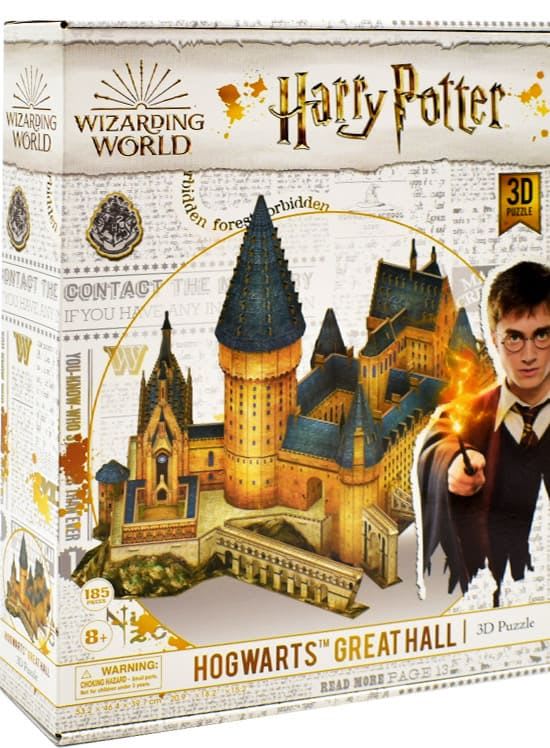 Harry Potter Great Hall Gran Salon - Puzzle 3D1