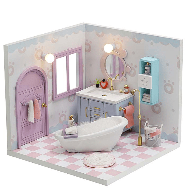 Cosy Bathroom - Casita Miniatura1