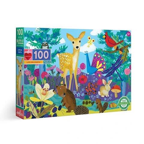 Puzzle 100 piezas vida en la tierra1