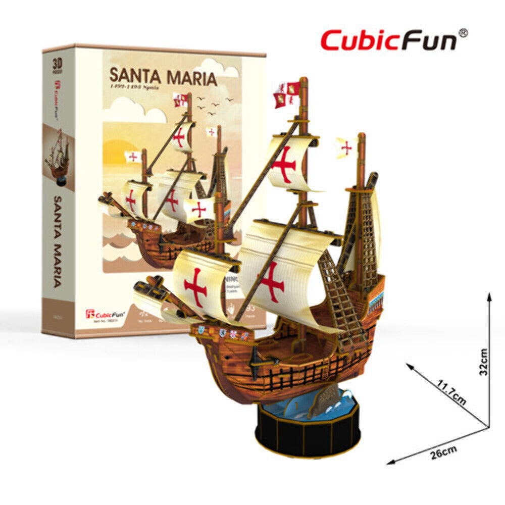 Barco Santa María - Puzzle 3D1