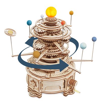 Planetario Sistema Solar Mecanico - Puzzle 3D1