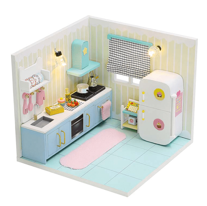 Happy Kitchen - Casita Miniatura1