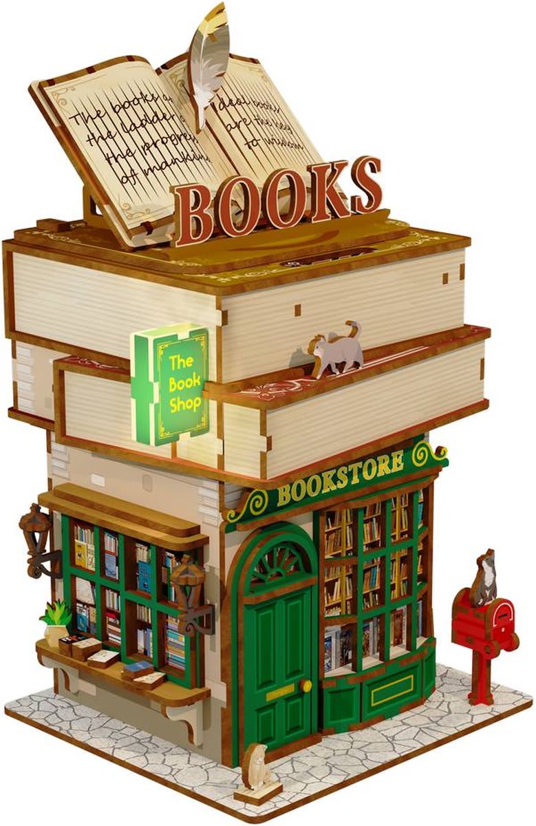 DESK BIN BOOKSTORE - Papelero de Escritorio1