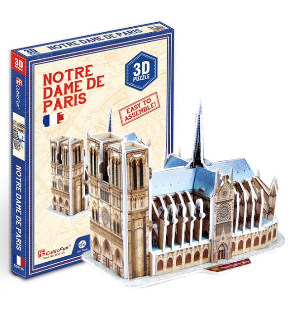 Notre Dame - Puzzle 3D1