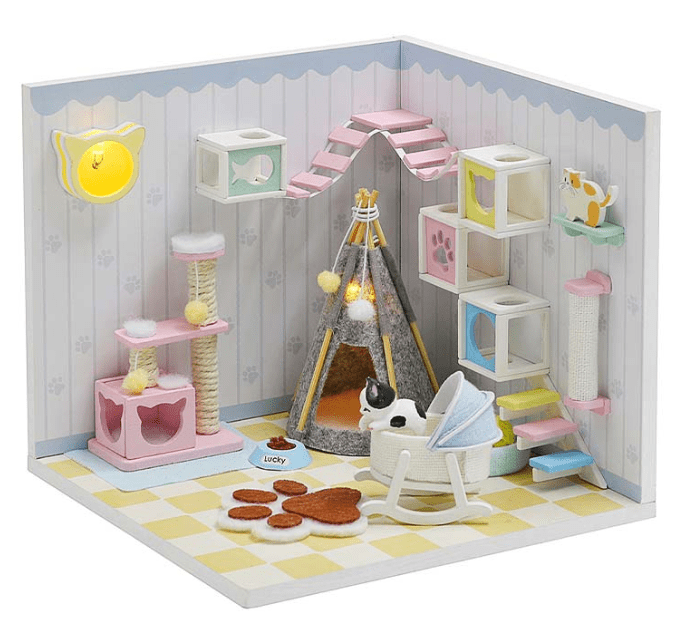 Meow's Home -  Casita Miniatura1