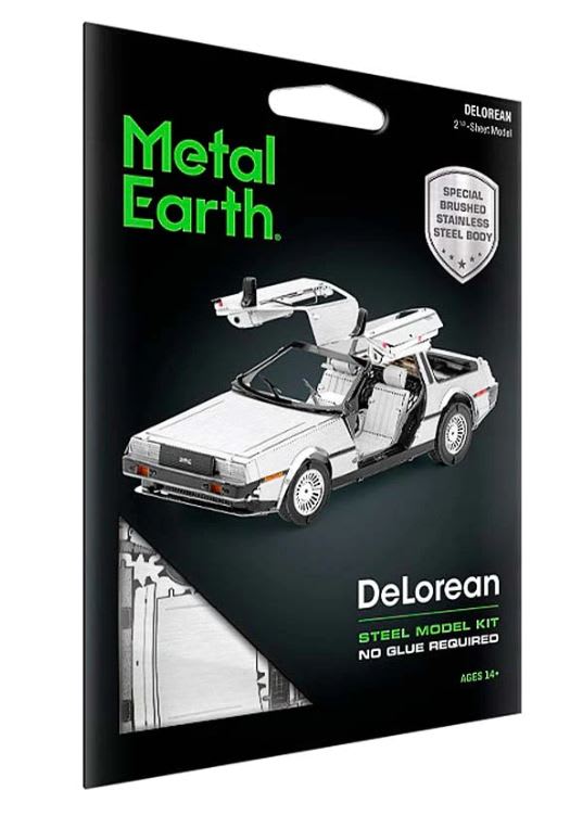 Delorean - Puzzle 3D  Metal2