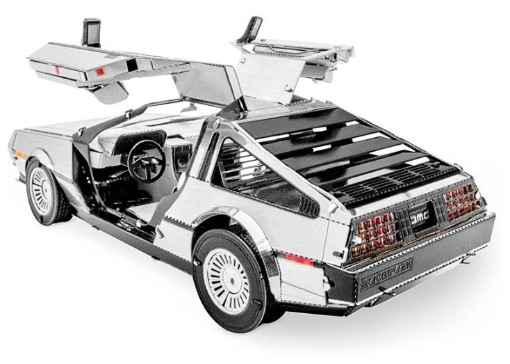 Delorean - Puzzle 3D  Metal3