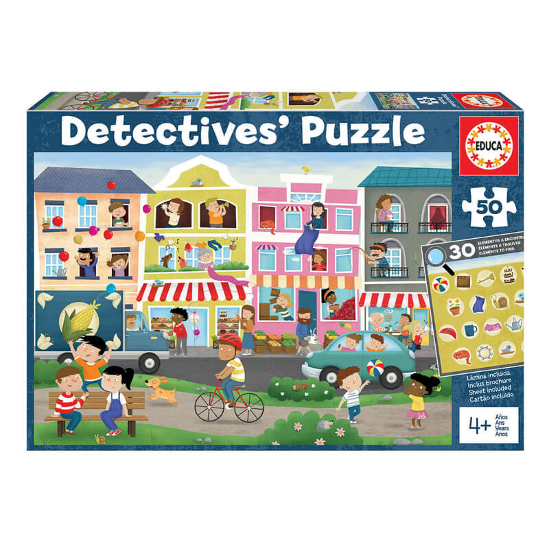 Educa: Puzzle de observación Ciudad - Puzzle 2D1
