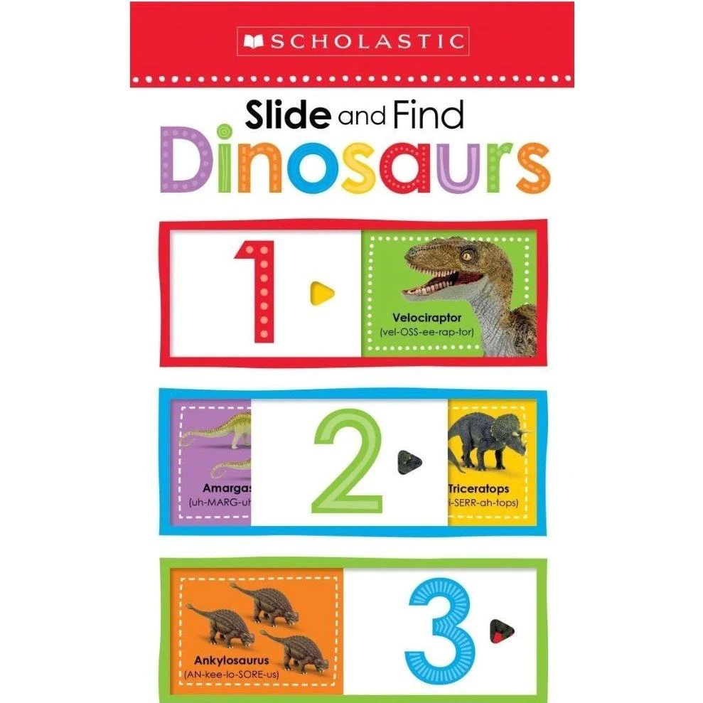 LIBRO DESLIZA Y DESCUBRE: DINOSAURIOS1