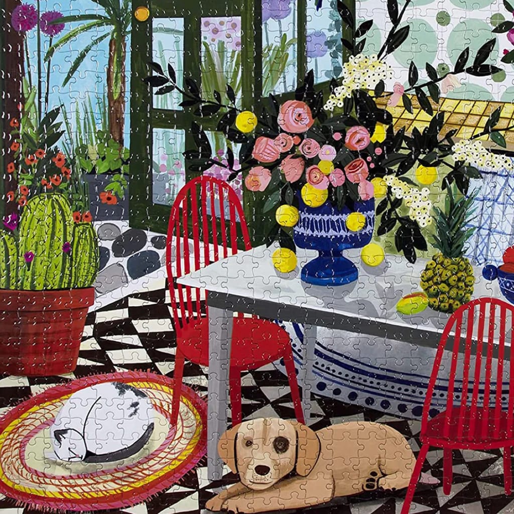 Eeboo: Green Kitchen (1000 pcs)2