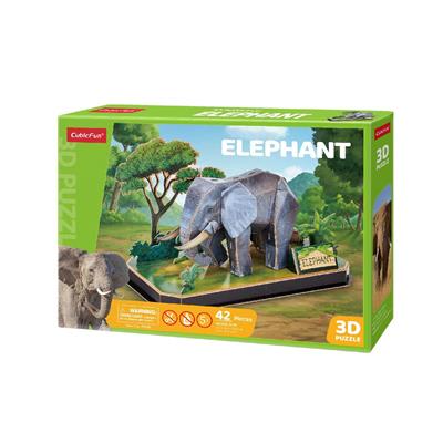 Elefante - Puzzle 3D (42 pcs)3