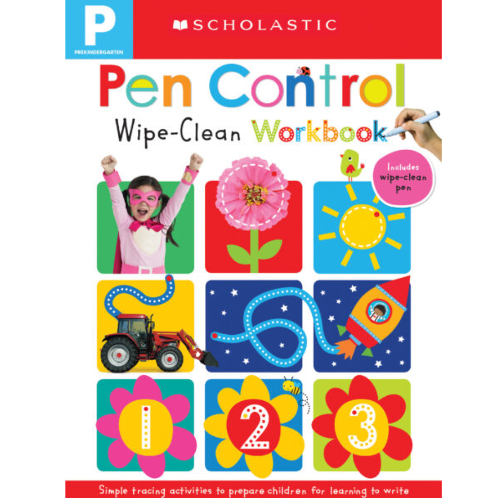 LIBRO DE ACTIVIDADES ESCRIBE Y BORRA: CONTROL DEL LÁPIZ1