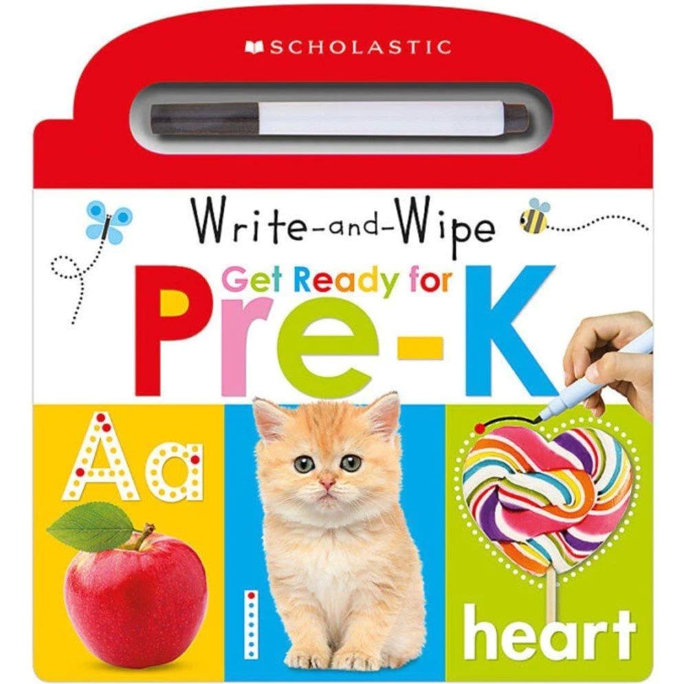 LIBRO ESCRIBE Y BORRA: PREPÁRATE PARA PREKINDER2