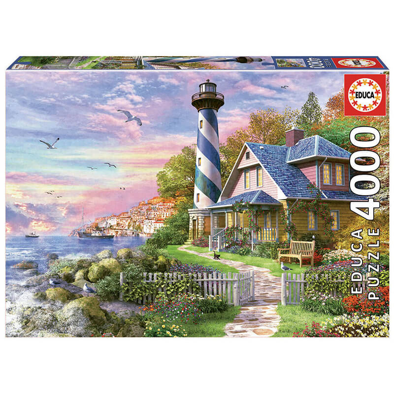 Educa: Faro en Rock Bay (4000 pcs) - Puzzle 2D1