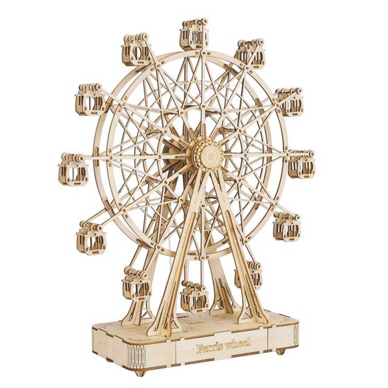 Ferris Wheel madera armable1