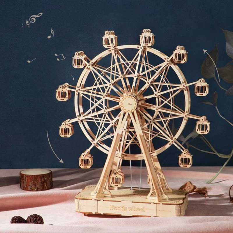 Ferris Wheel madera armable2