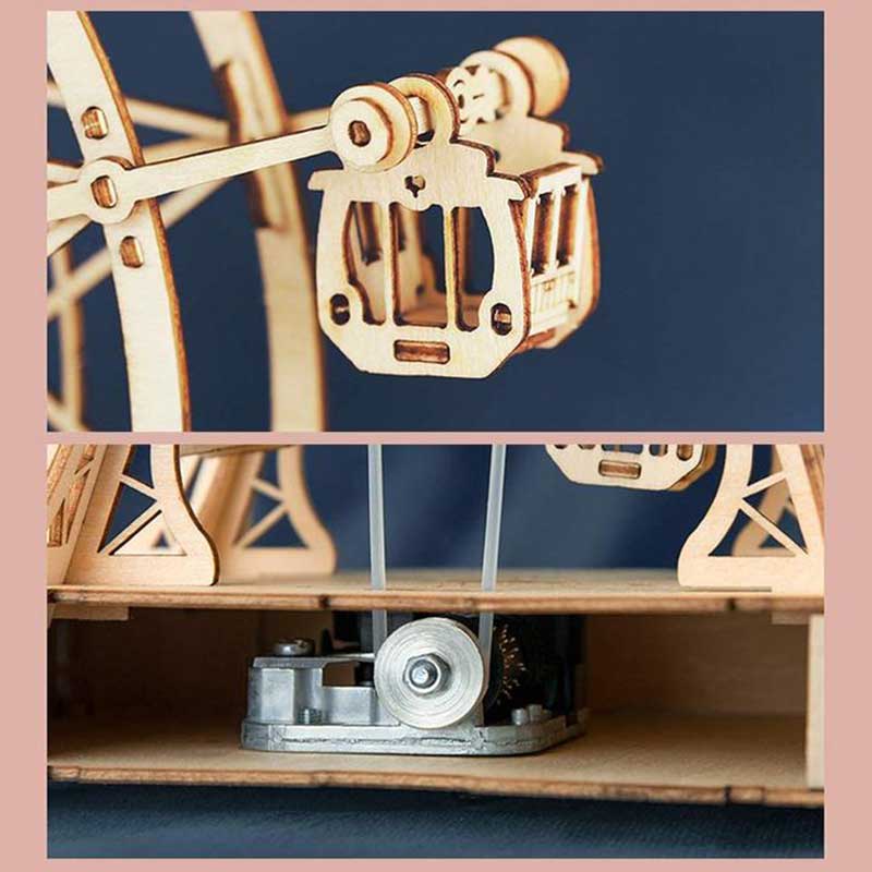 Ferris Wheel madera armable3