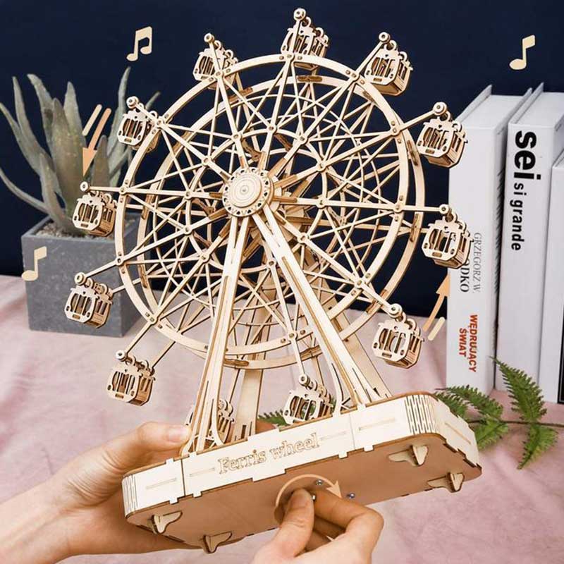 Ferris Wheel madera armable4