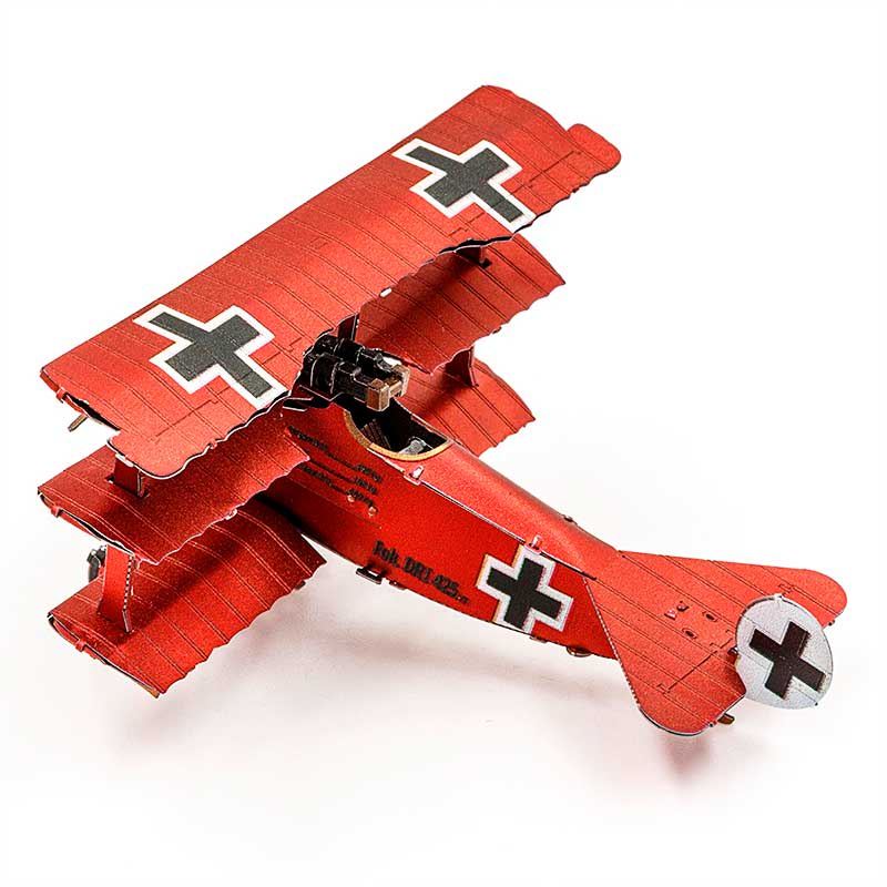 Fokker Dr.1 Triplane - Puzzle 3D Metal2