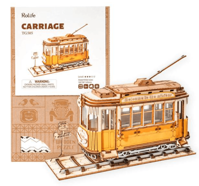 Tranvía -  Puzzle 3D2