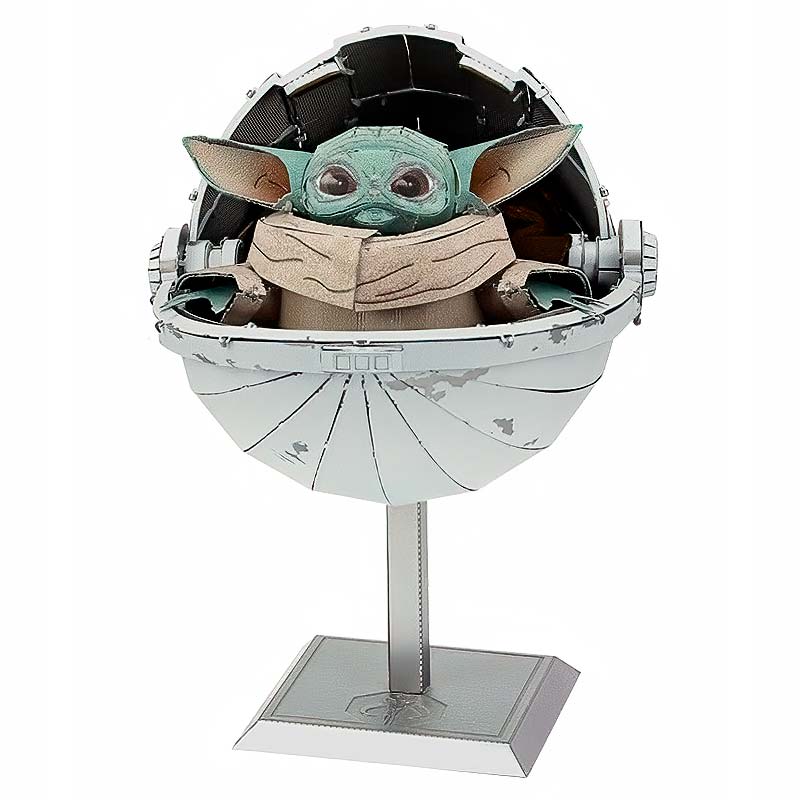 The Child Grogu - Puzzle 3D Metal2