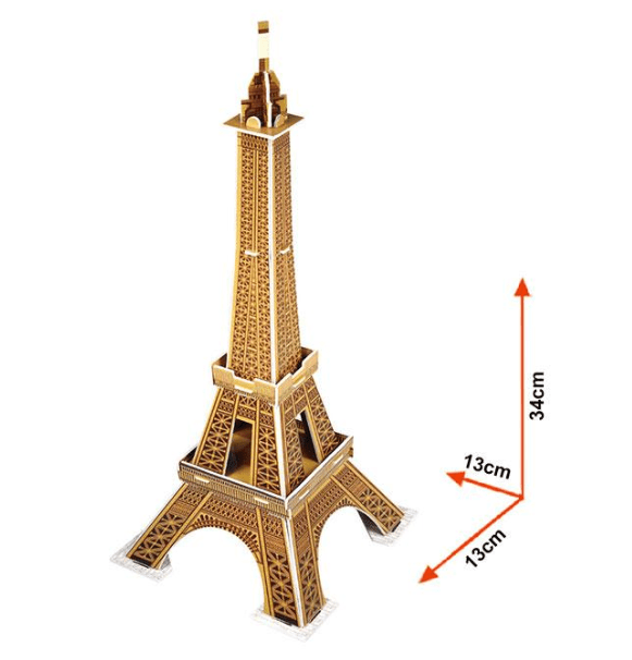 Torre Eiffell Mini - Puzzle 3D2