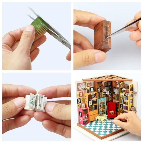 Sam's Study - Casita Miniatura2