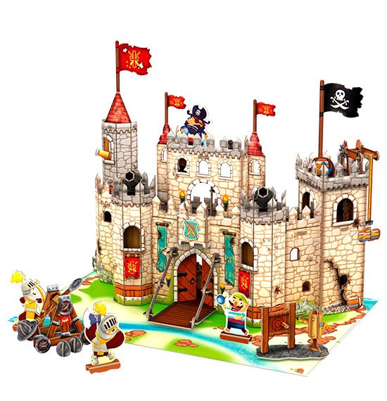 Fuerte Castillo Pirata - Puzzle 3D2