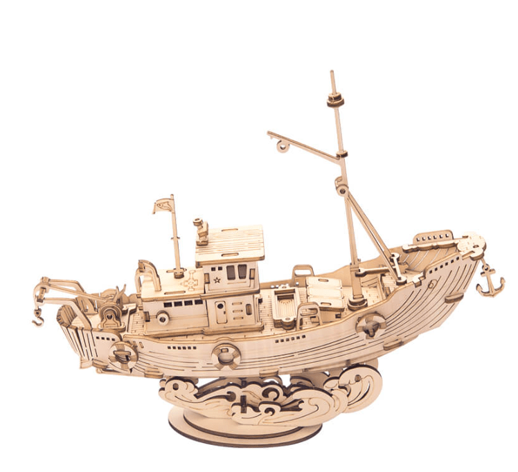 Barco Pesquero - Puzzle 3D2