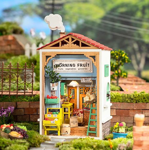 Morning Fruit Store  - Casita Miniatura2