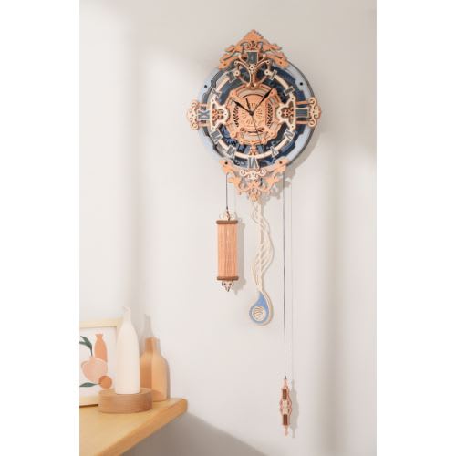 Reloj Mural Romántico (231 Pcs) - Puzzle 3D Madera2