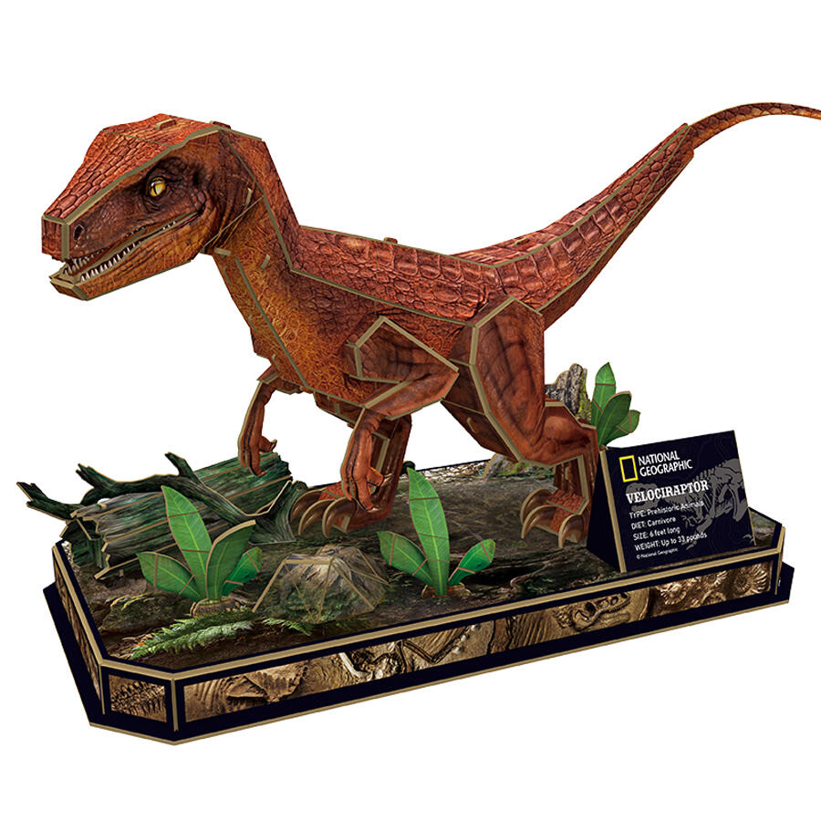Velociraptor - Puzzle 3D2