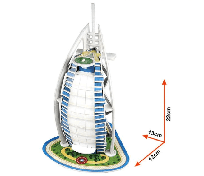 Burj Al Arab - Puzzle 3D2