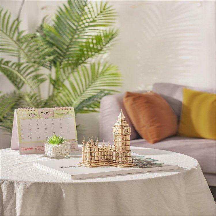 Big Ben - Puzzle 3D Madera LED3