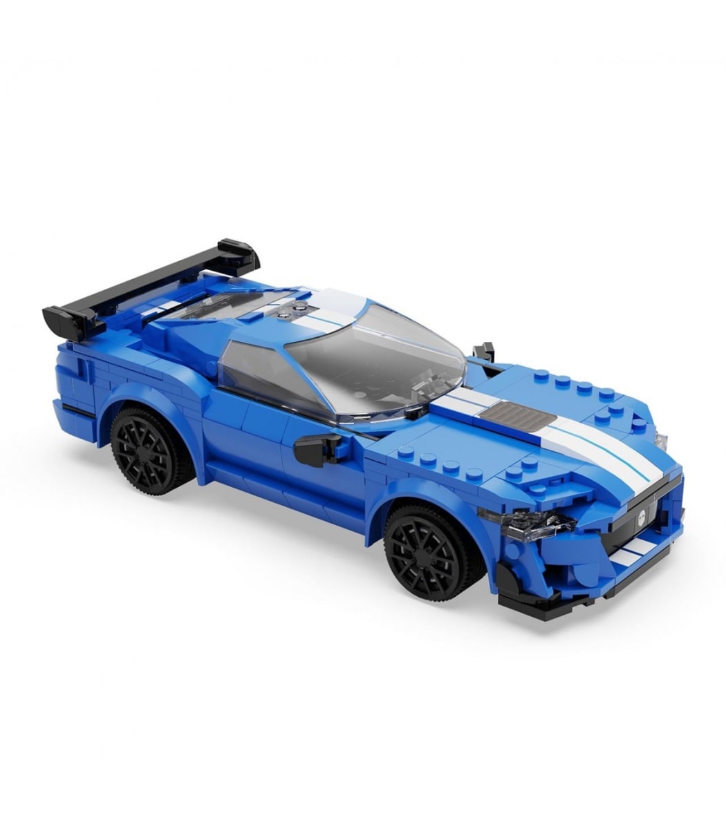 Auto Deportivo Armable Blue Knight Radiocontrol Dual2