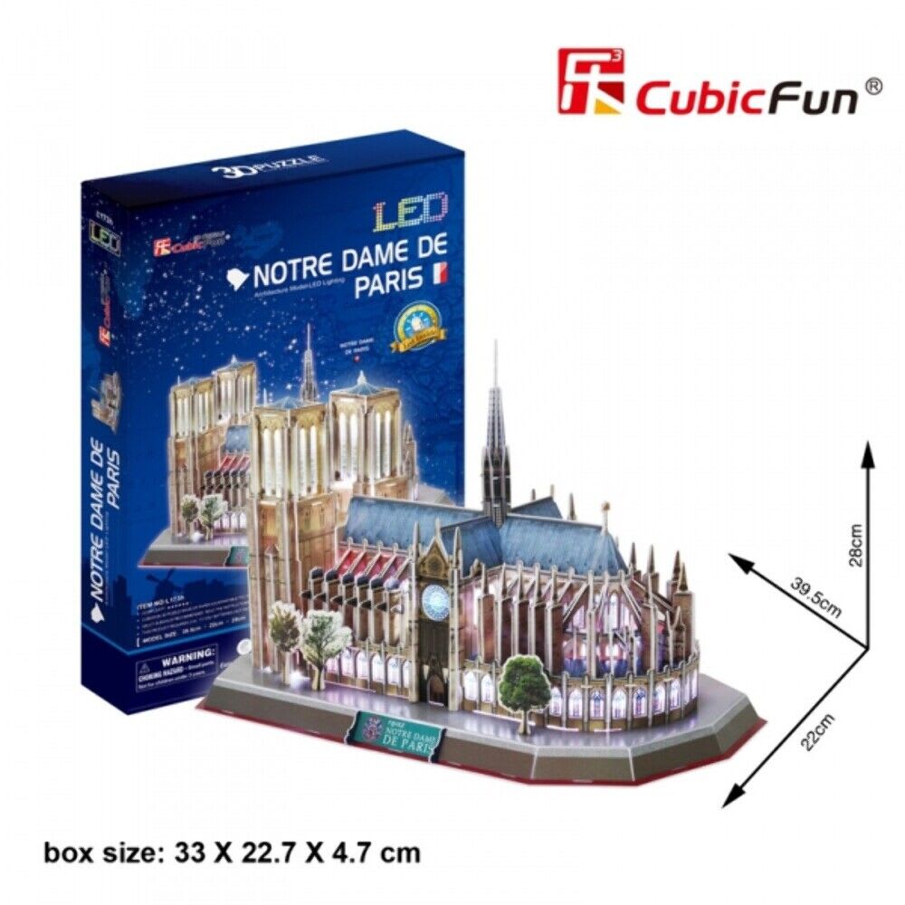 Notre Dame Luces LED2