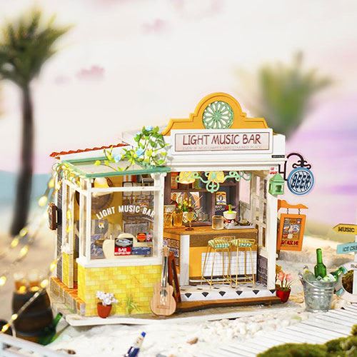 Light Music Bar - Casita Miniatura2