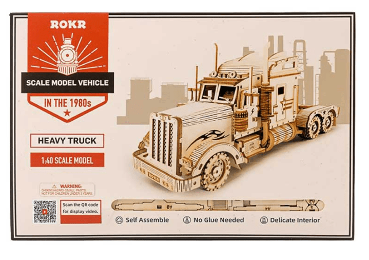 Camión Trailer - Puzzle 3D2