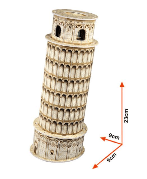 Torre de Pisa - Puzzle 3D2