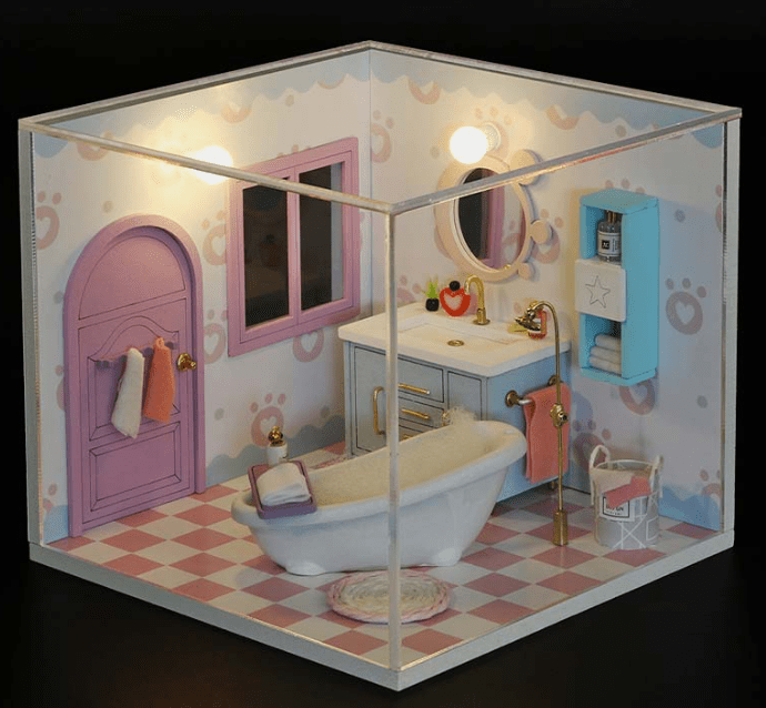 Cosy Bathroom - Casita Miniatura2