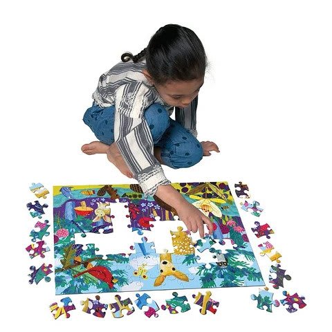 Puzzle 100 piezas vida en la tierra2