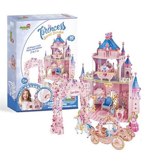 Castillo de Princesa Armable Secret Garden - Puzzle 3D2
