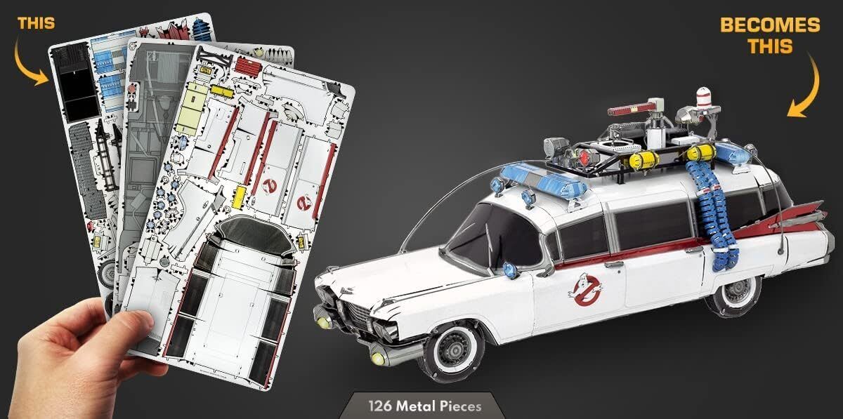 ECTO-1 - Puzzle 3D Metal2