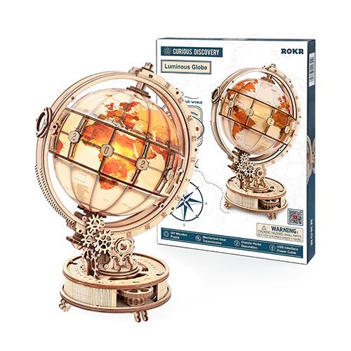 Luminous Globe LED - Puzzle 3D2