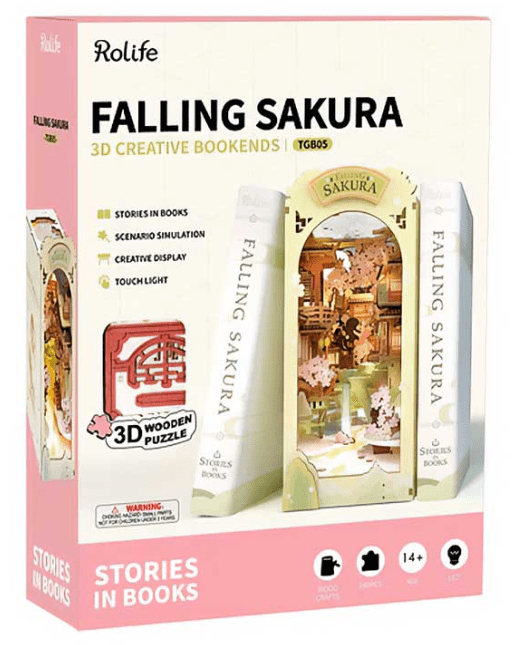 Falling Sakura - Separador de libros2
