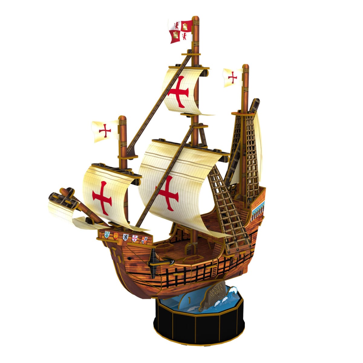 Barco Santa María - Puzzle 3D2