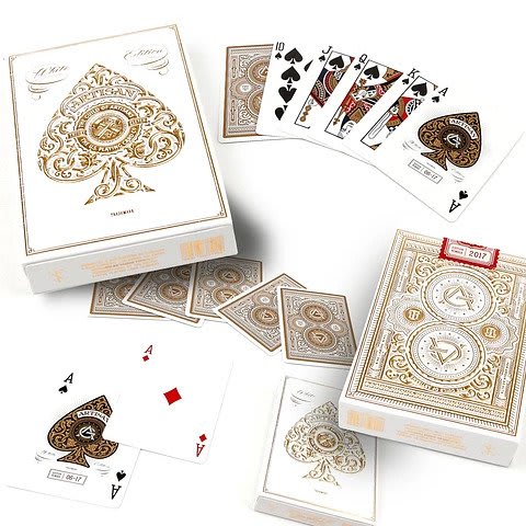 Naipe - Theory11 - Artisan White2